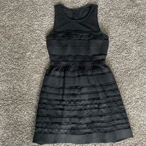 Gold Label Wow Couture Little Black Fit & Flare Dress, Women’s Size M